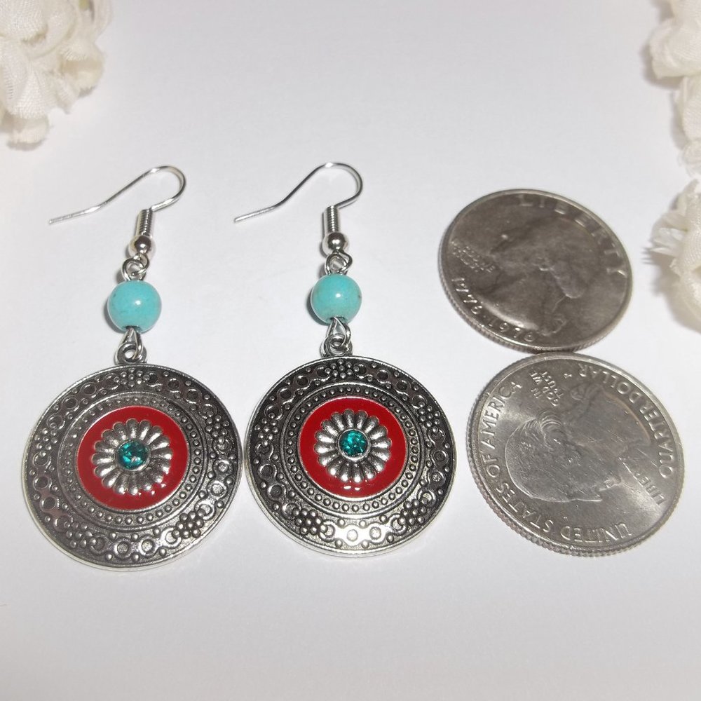 Drop Earring, Earring, Dangle Earring, Southweste… - image 2